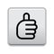 Thumbs up sign button