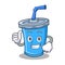 Thumbs up soda drink character cartoon