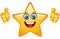 Thumbs up star