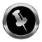 thumbtack icon silver