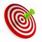 Thumbtack On Red Target