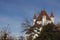 Thun Castle dominating the Thun skyline in Switzerland seen from close up..