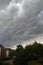 Thunder Clouds Gather Above residential Housing