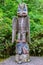 Thunderbird and Whale Totem, Totem Bight State Historical Park, Ketchikan, Alaska.