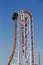 The Thunderbolt roller coaster at Coney Island in Brooklyn