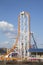 The Thunderbolt roller coaster under construction at the Coney Island in Brooklyn