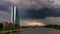 Thundercloud over the Main River