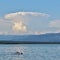 Thundercloud over Soline bay on Krk