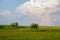 Thunderhead Over The Meadow