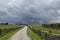 Thunderstorm above Vinyard Saint-Emilion