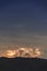 Thunderstorm Clouds with Lightning