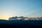 Thunderstorm clouds over sierra de las nieves