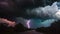 Thunderstorm And Dark Clouds Animation
