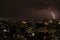 Thunderstorm & lightning on Dhaka