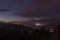 A thunderstorm over the sea with lightning