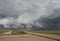 Thunderstorm stirs up dust on plains