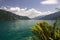 Thuner Lake in Switzerland in Alps
