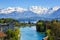 Thuner lake viewed from Thun city