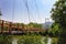 Thung Kha Bay Mangrove Forest. Wooden walkway. Chumphon, Thailand