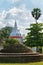 Thuparamaya dagoba in Anuradhapura, Sri Lanka