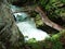 The Thur River Canyon die Schlucht des Flusses Thur in the Unterwasser settlement and the Obertoggenburg region