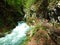 The Thur River Canyon die Schlucht des Flusses Thur in the Unterwasser settlement and the Obertoggenburg region