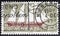 Thuroe schooner with topgallant in vintage stamp
