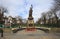 Thurso town center - memorial monument, northern