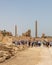 Thutmose I Obelisk and Queen Hatshepsut Obelisk in Amun Temple, Karnak, Luxor, Egypt