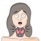 Thyroid Medical Condition Woman Cartoon