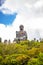 Tian Tan Buddha, Big Budda, The enormous Tian Tan Buddha at Po Lin Monastery in Hong Kong.