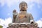 Tian Tan Buddha, Big Budda, The enormous Tian Tan Buddha at Po Lin Monastery in Hong Kong.