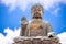 Tian Tan Buddha, Big Budda, The enormous Tian Tan Buddha at Po Lin Monastery in Hong Kong.