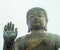 Tian Tan Buddha giant statue, raising his hand , giving blessings
