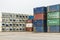 Tianjin China - on Jul 04, 2016:Scene of Tianjin port container freight terminal