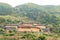 Tianluokeng Tulou cluster at Tianloukeng Tulou Scenic Spots in Fujian Tulou (Nanjing) Scenic Area in Nanjing, Fujian,