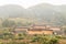 Tianluokeng Tulou cluster at Tianloukeng Tulou Scenic Spots in Fujian Tulou (Nanjing) Scenic Area in Nanjing, Fujian,