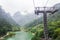 Tianmen Mountain cableway