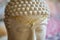 Tiara with gemstone on Buddha statue head