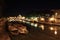 Tiber river, Sant\' Angelo Bridge and Basilica