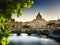 Tiber and St Peter Basilica