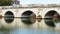 Tiberio bridge in Rimini Italy