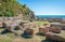 Tiberio`s Villa, roman ruins near Sperlonga, Latina province, Lazio, central Italy.