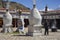 Tibet - Buddhist pilgrim in Lhasa