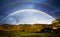 Tibet double rainbow