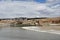 Tibet, Ganga Chu river connecting Manasarovar and Rakshastal lakes, in summer