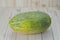 Tibet melon on wood background