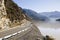 Tibet: road along ranwu lake