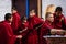 Tibetan Buddhist Monk at the Tiji Festival in the ancient Himalayan city of Lo Manthang