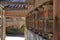 The Tibetan kora or pilgrimage and prayer wheels in Xiahe Labra